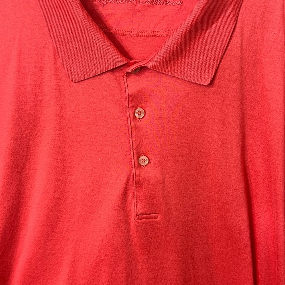 Cutter & Buck Signature Collection Size 4XB/ 4TG 100% Cotton Polo Style Shirtโ๏ธ - Picture 11 of 14